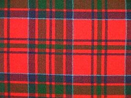 MacDonnell of Keppoch Modern Tartan Vintage Leaves Hawaiian Shirt main image 0