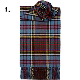 Lindsay Lambswool Tartan Scarf - House Of Henderson